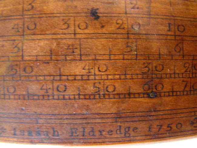 The Earliest Known and Rarest Signed and Dated Cape Cod Sea Captain's Navigational Instrument